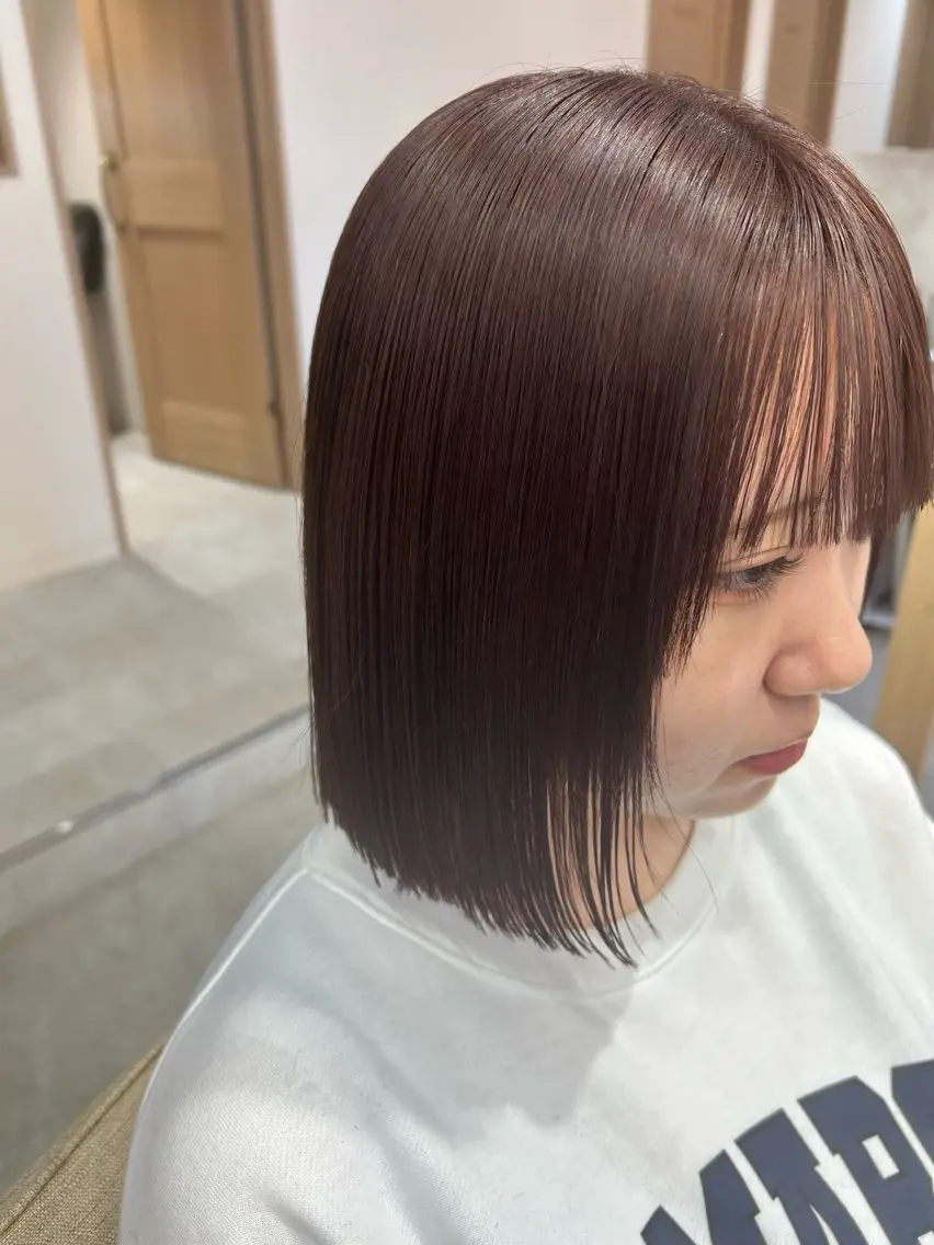 ショート ボブ 韓国￤ボブ￤レイヤー 🍒Akane🍒のヘアスタイル