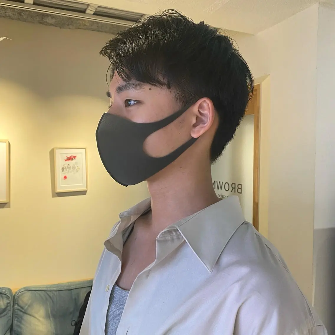 メンズ io濱川 遥のヘアスタイル
