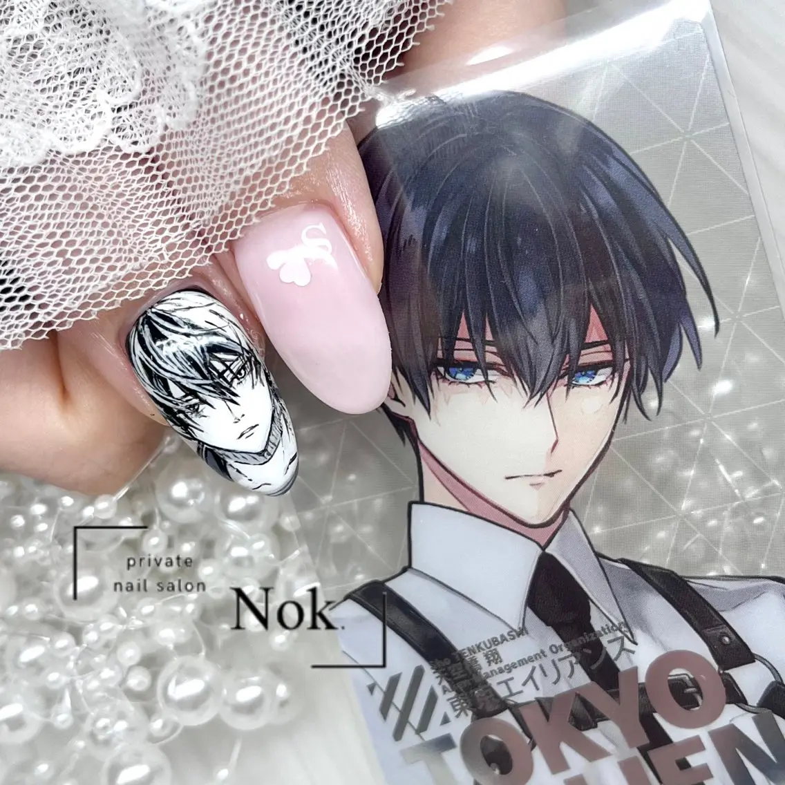 ネイル ハンドネイル 池袋痛ネイル Nok. 渡辺のネイルデザイン