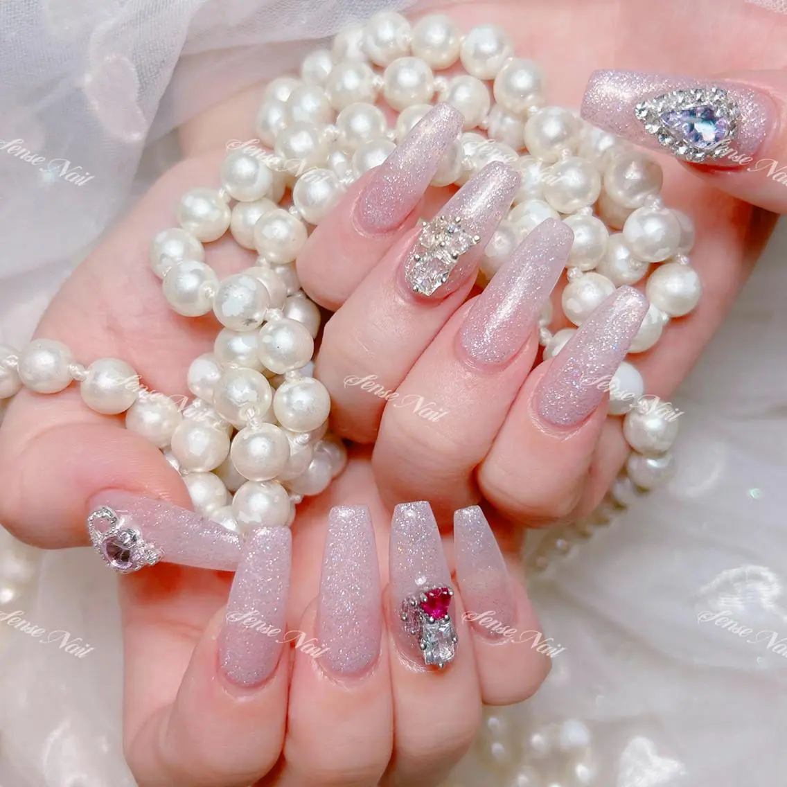 ネイル ハンドネイル ハンドケア 🎀Sense Nail渋谷店🎀のネイルデザイン