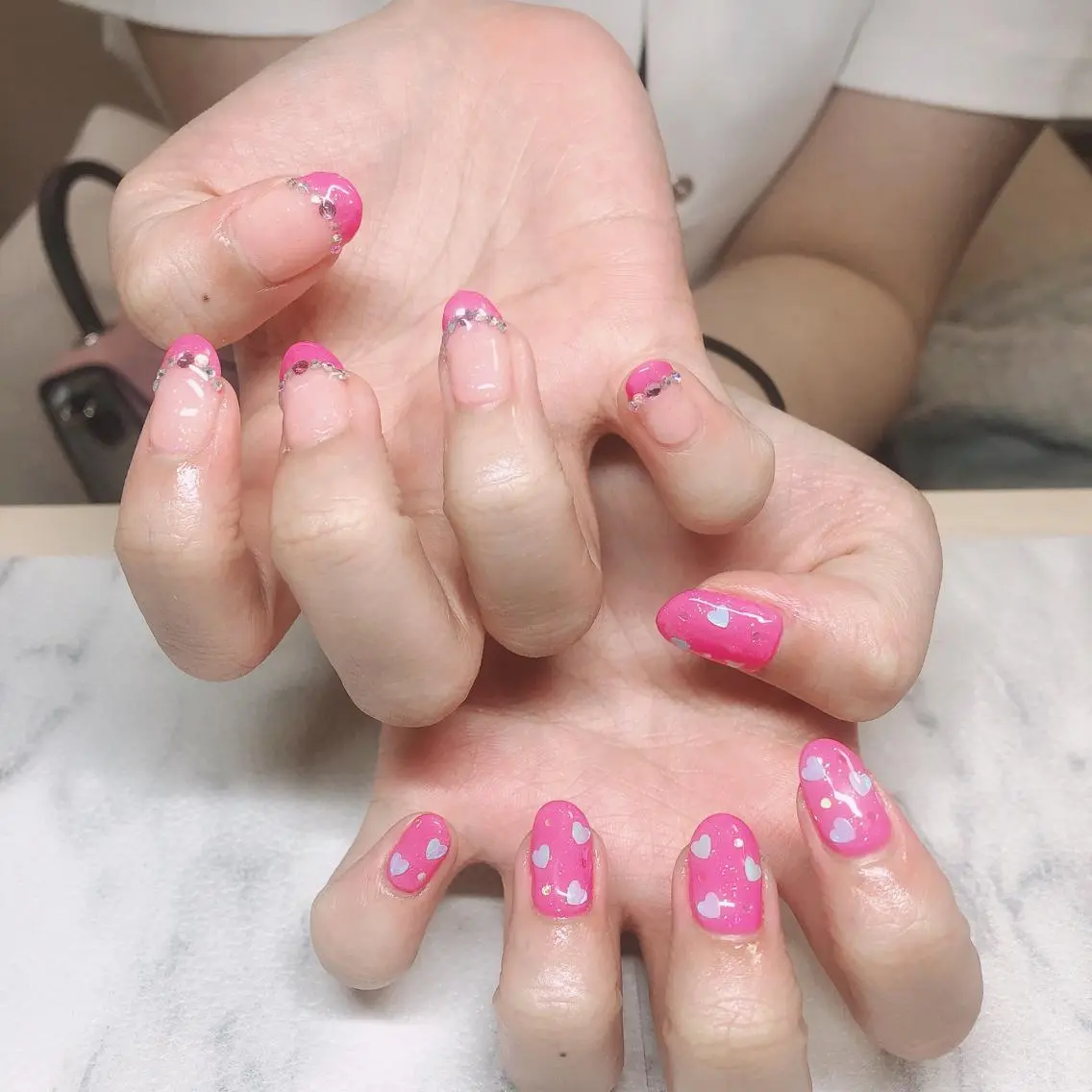 ネイル 持ち込み 結城 怜菜のネイルデザイン