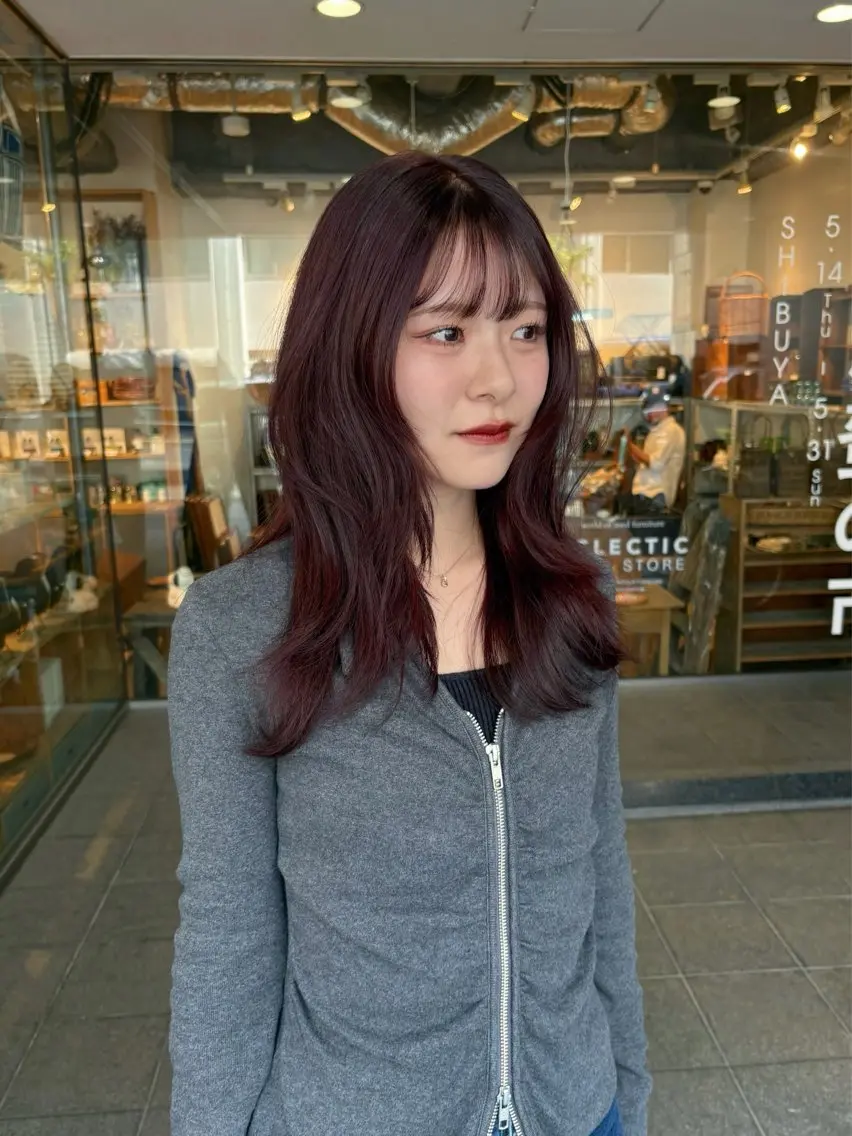 ダブルカラー(ブリーチなし)+2stepトリートメント+コテ巻きの写真