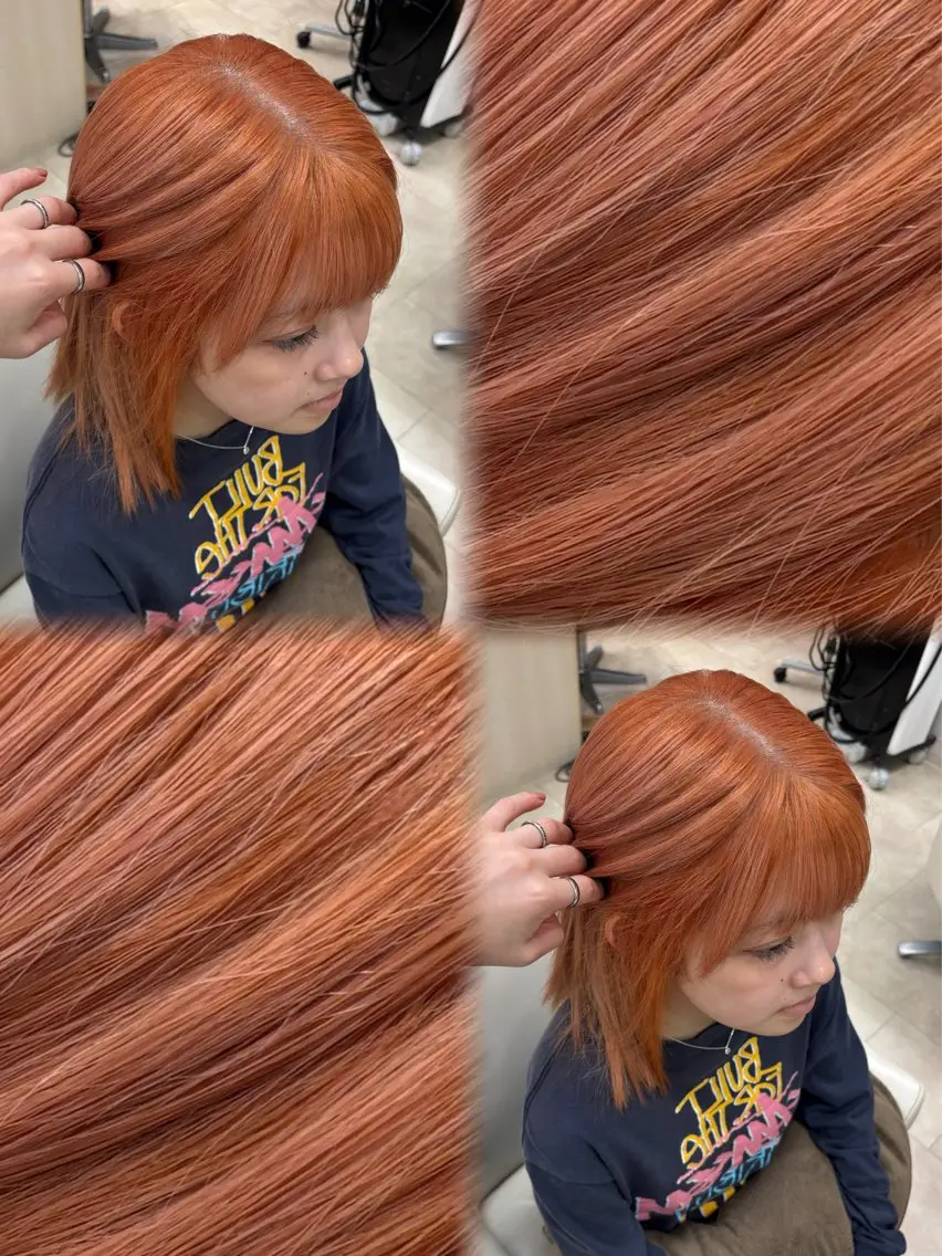 セミロング ボブ ·˖Reika·˖✩のヘアスタイル