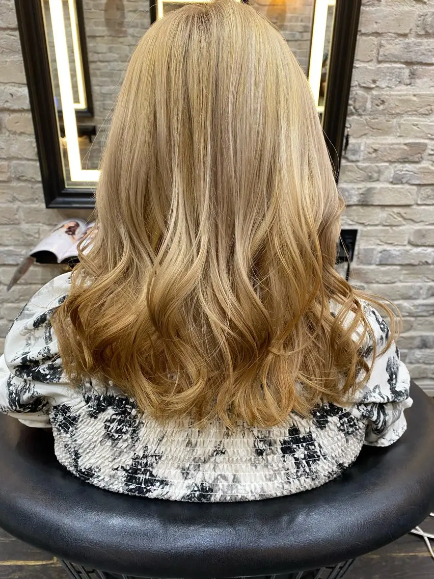 カラー カラーモデル募集 ⭐️里乃⭐️のヘアスタイル