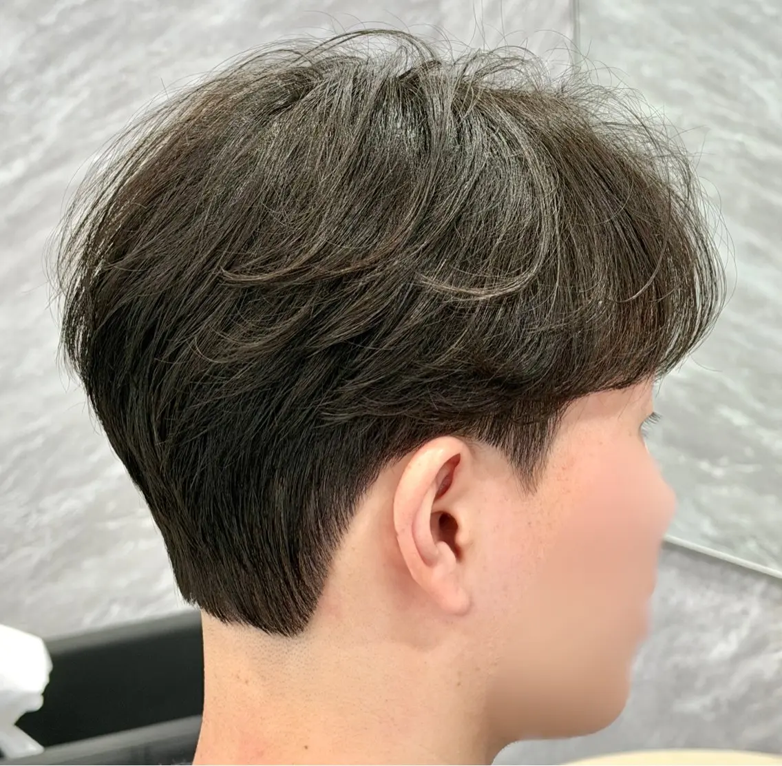 メンズ カット ulus kobe 藤枝大地のヘアスタイル