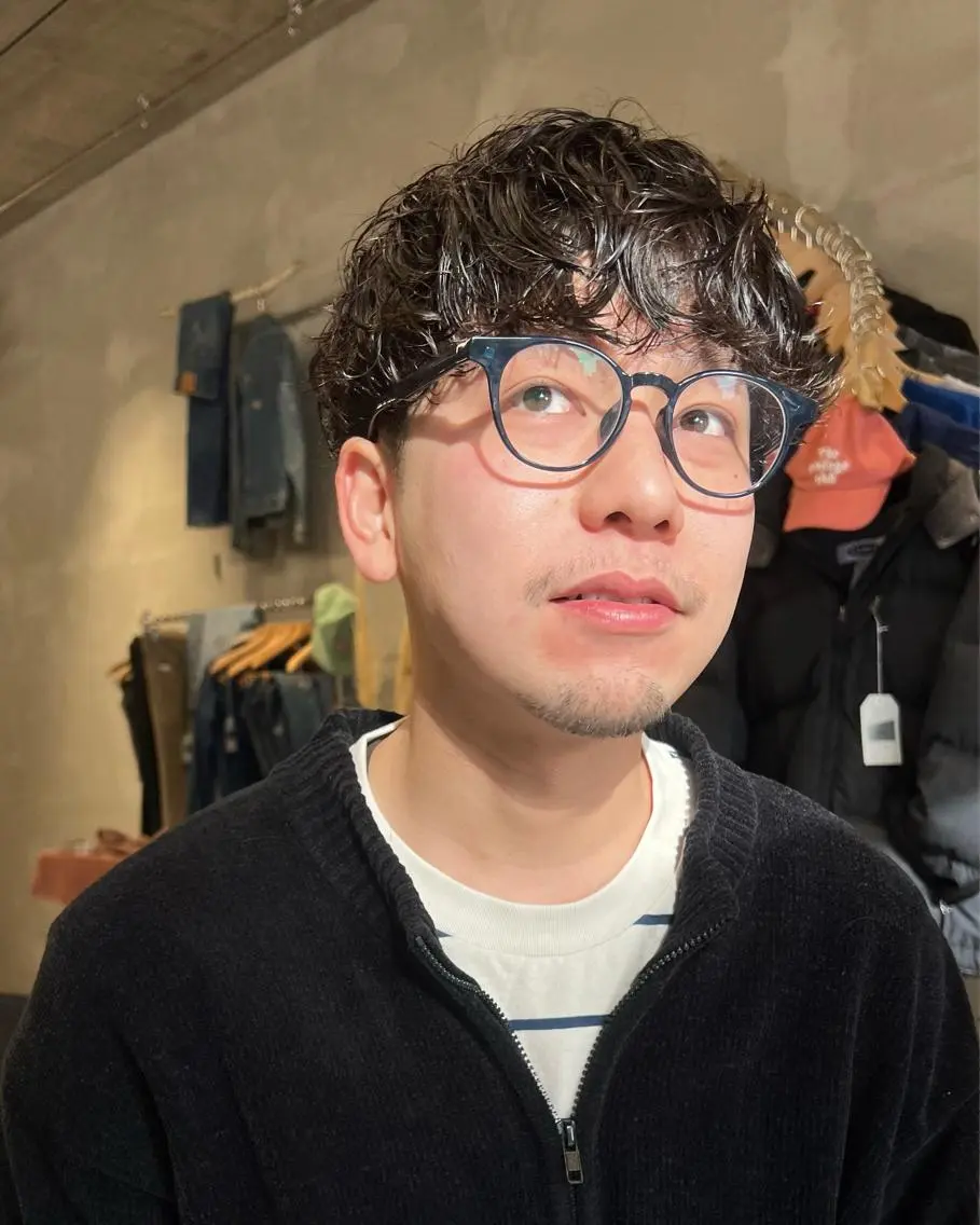 《1日3名限定》メンズカット+ケアパーマ【ニュアンスorカルマ】の写真