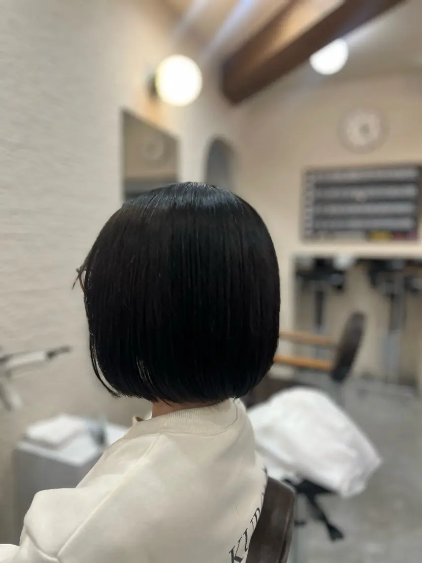 ミディアム ボブ カット トリートメント SHIAN八王子店 🧸あずみ🧸のヘアスタイル