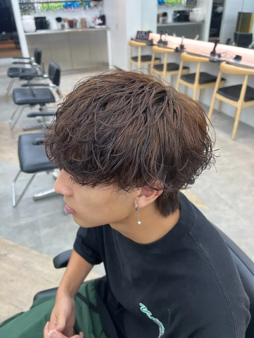 パーマ カット パーマ 💫メンズパーマ特化 💫fifthそへるのヘアスタイル