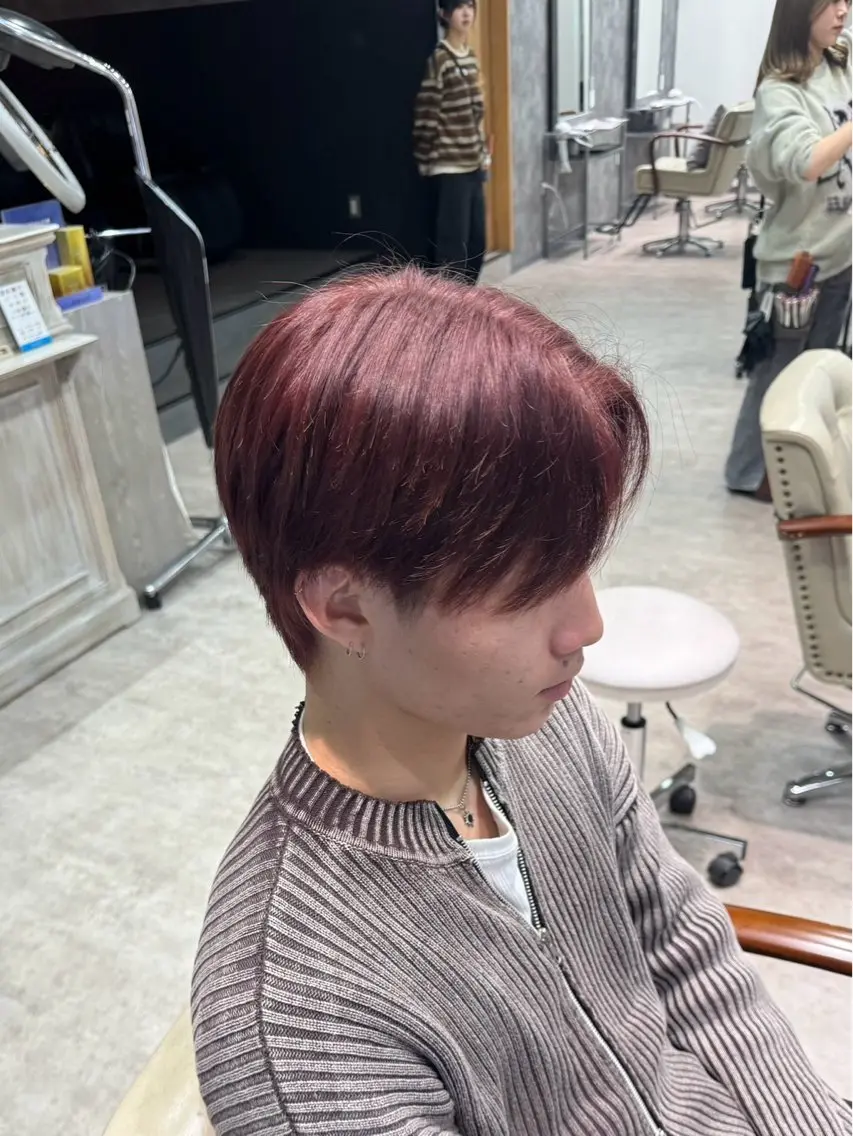 カラー メンズ カット ヘアカラー 安藤瑞穂 🪩fond.津田沼のヘアスタイル