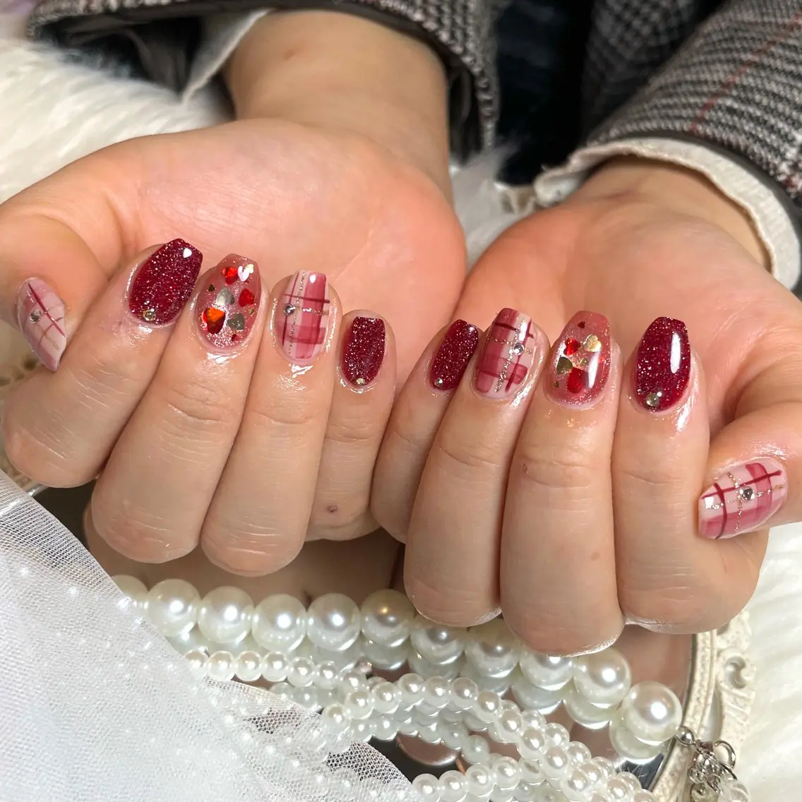 ネイル ハンドネイル yurika 🌷.*･ﾟのネイルデザイン
