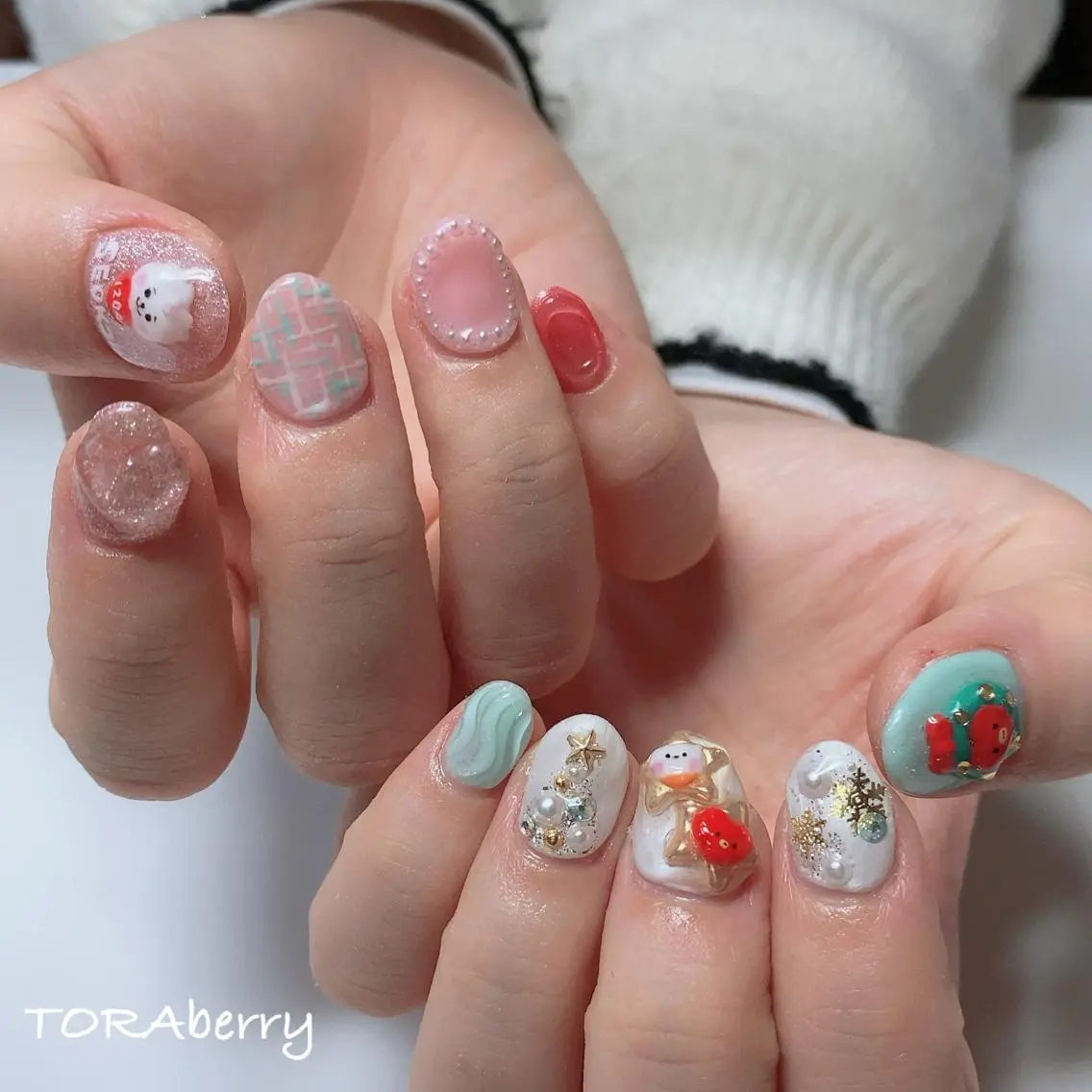 ネイル ハンドネイル ネイリスト なつみのネイルデザイン