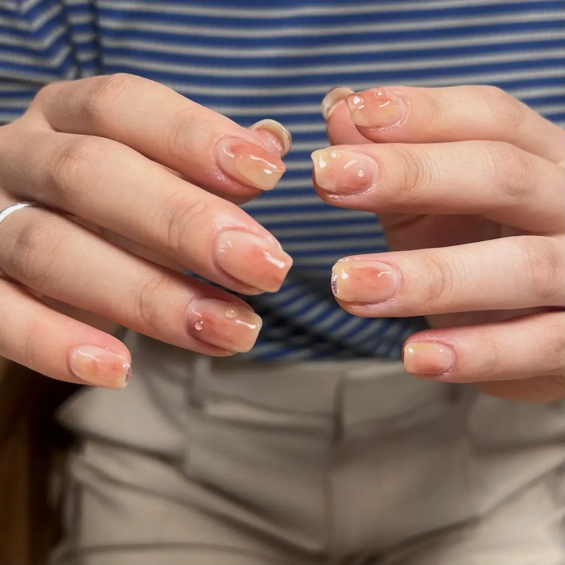ネイル ハンドネイル nuás nailのネイルデザイン