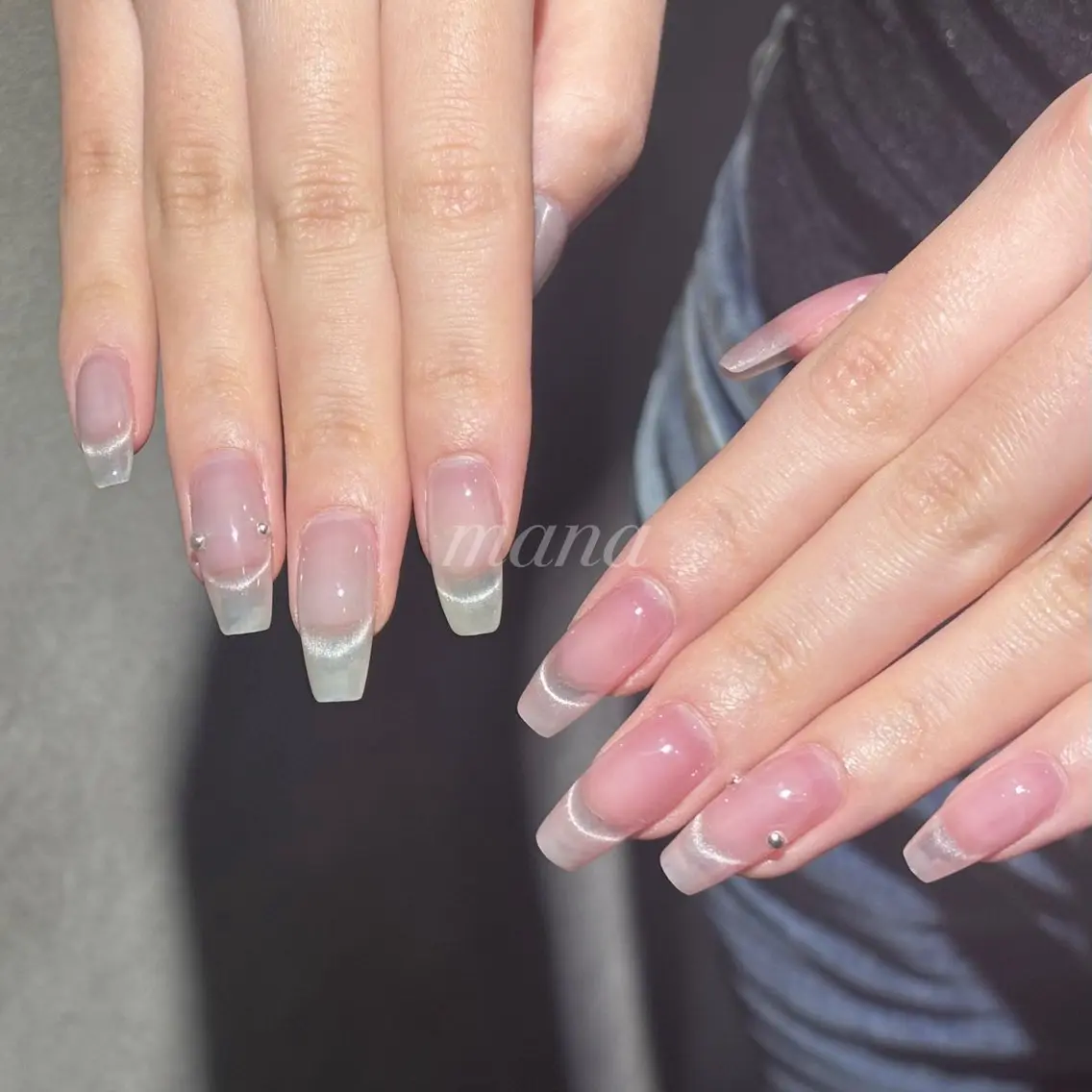 【オフあり】マグネットorフラッシュワンカラー💅ワンポイントパーツ(有料)追加可⭕️の写真