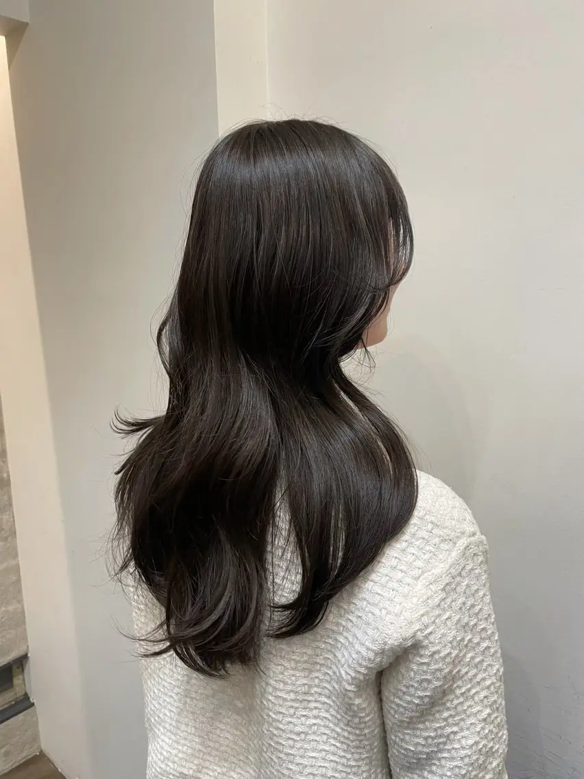 ロング カラー 透明感カラー CIECA. suzukaのヘアスタイル