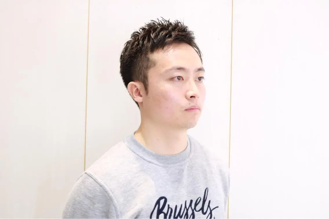 ショート メンズ 渡邊 絢のヘアスタイル