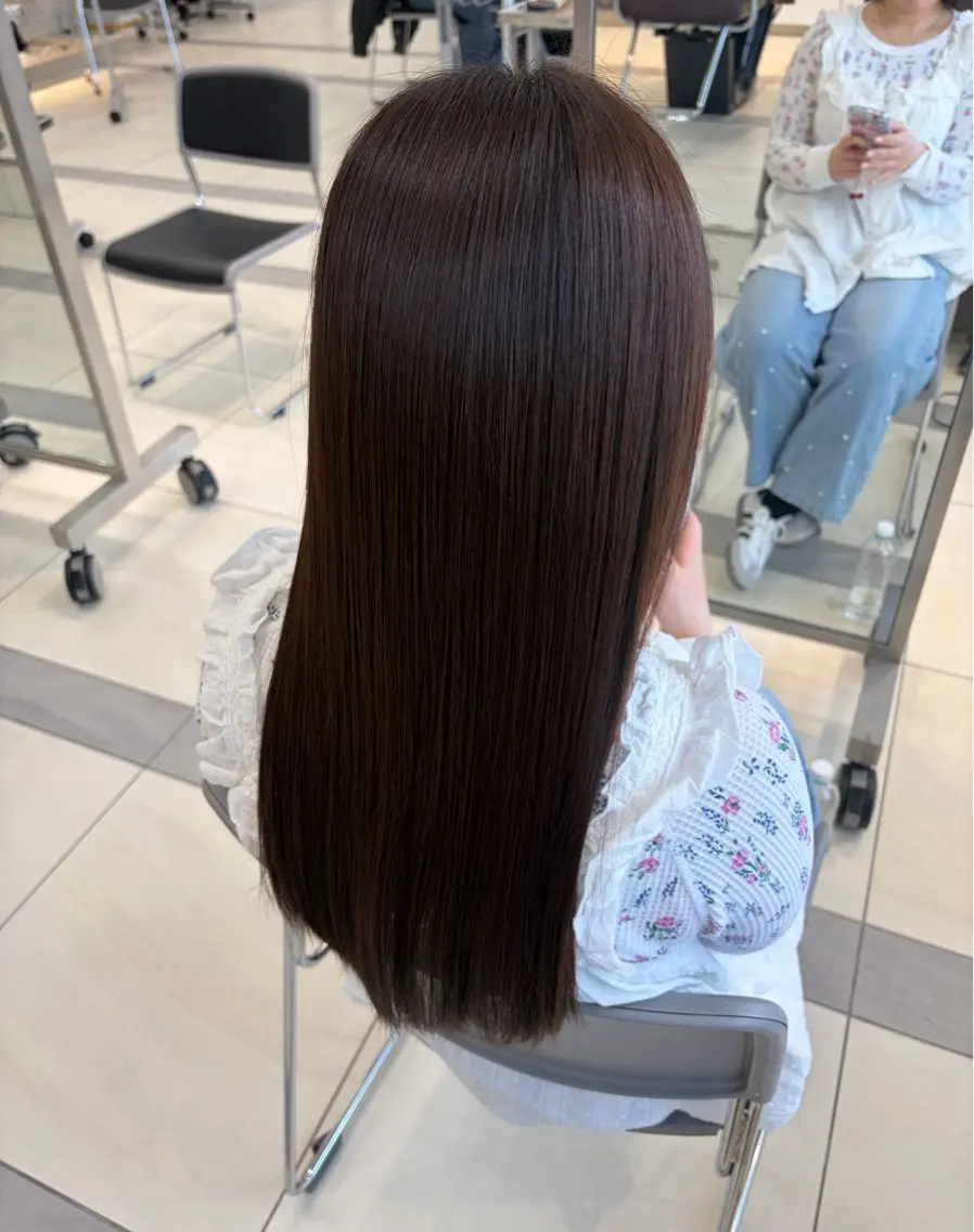 ロング 佐野 叶羽のヘアスタイル