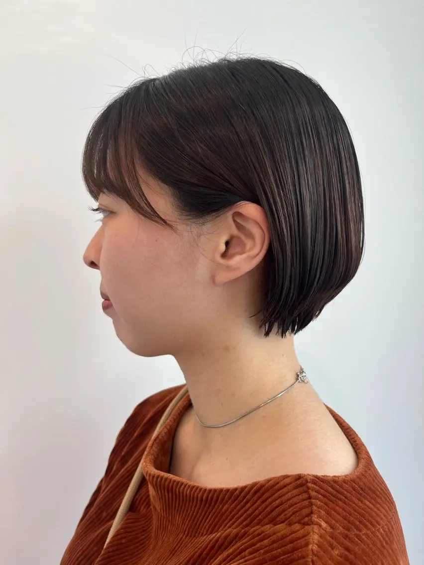 ショート ショートヘア 松下 鈴のヘアスタイル