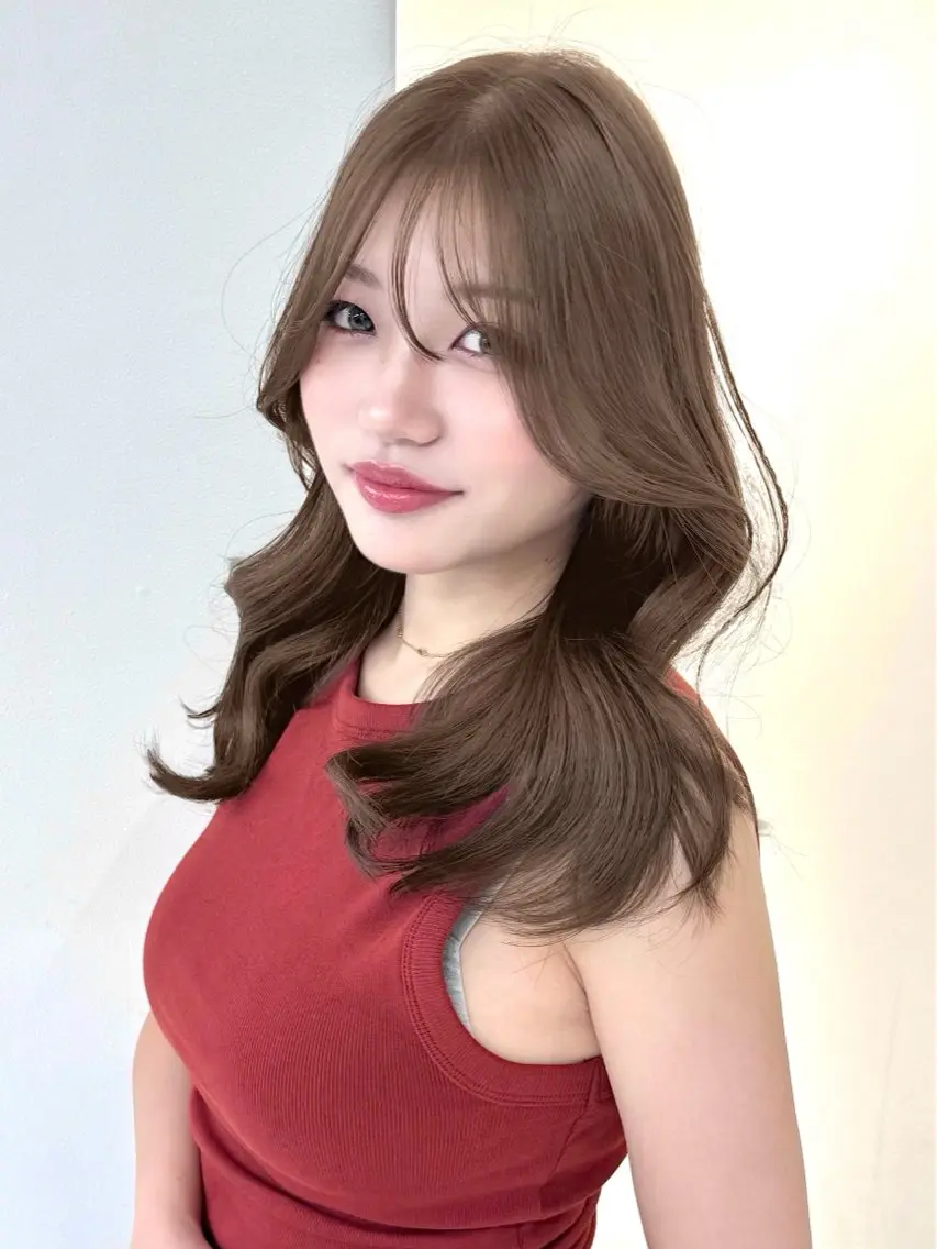 ロング ‎🤍髪質改善‎🤍 レイヤーカット‎🤍のヘアスタイル
