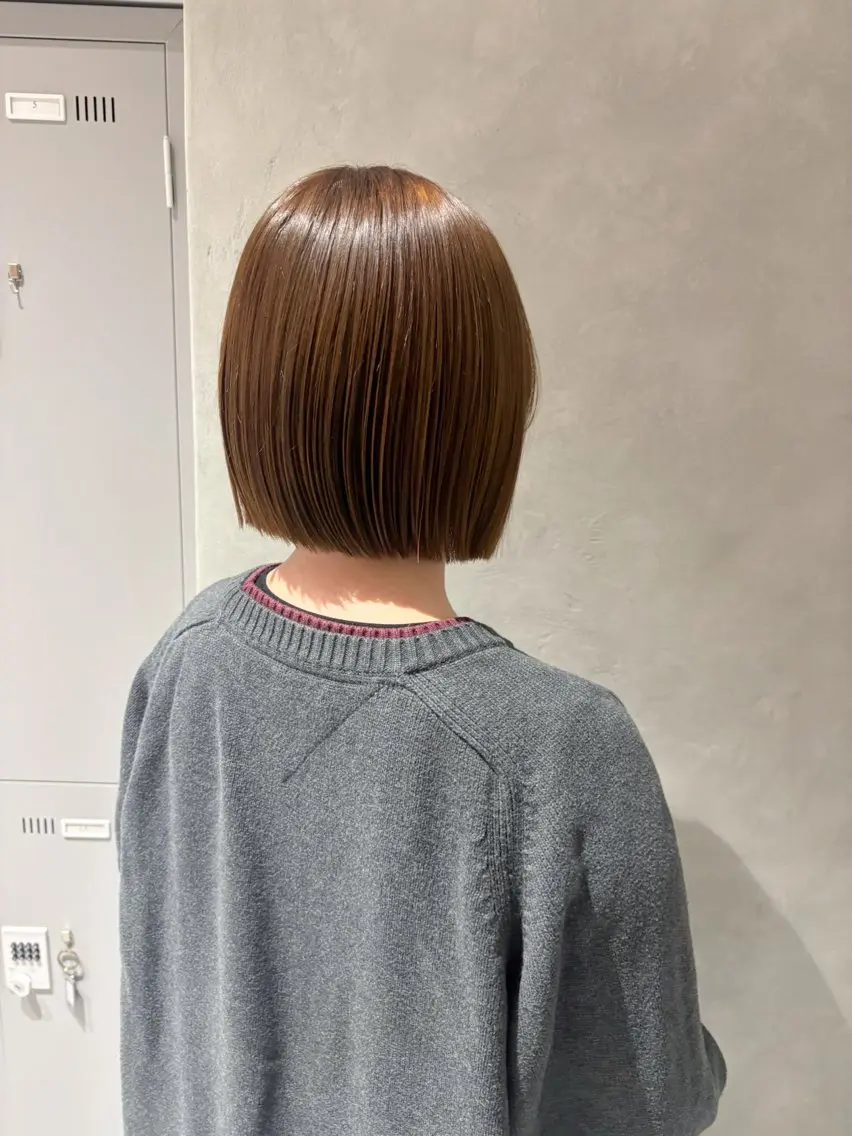 ショート ボブ カット トリートメント 大久保 愛のヘアスタイル