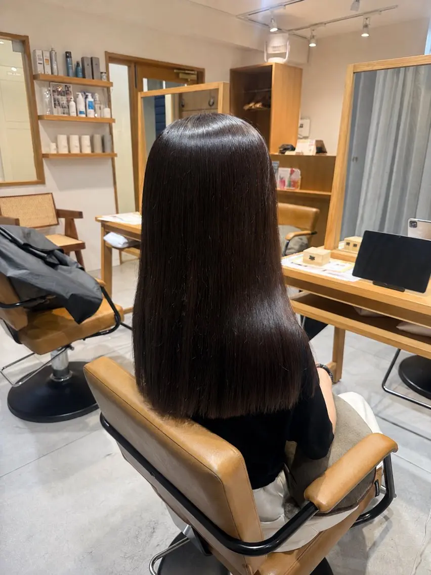 ロング カット ヘアカラー fumika ☪︎⋆のヘアスタイル
