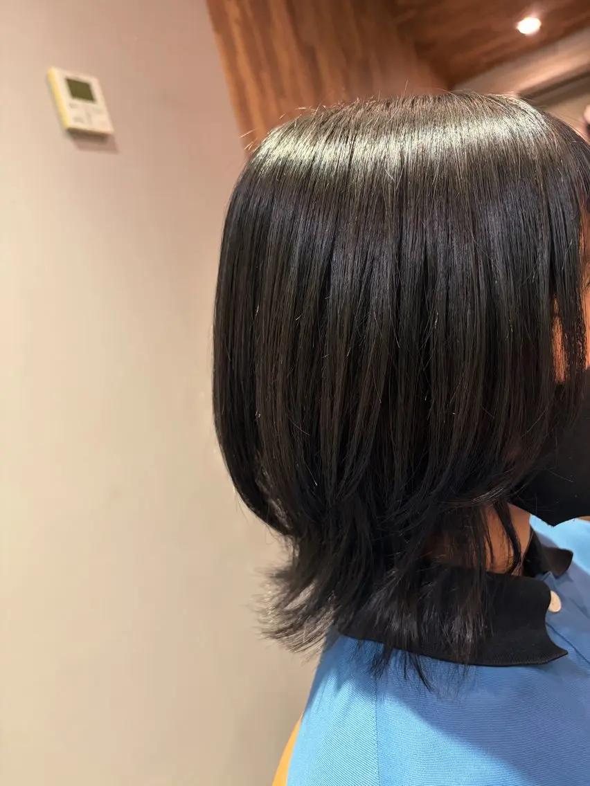 ミディアム カット カットモデル RURUのヘアスタイル