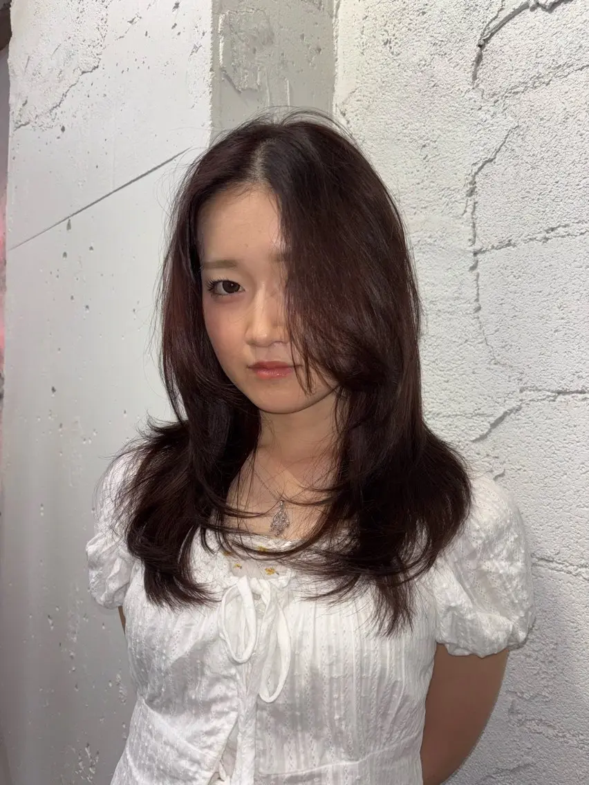 カラー 井田 雛のヘアスタイル
