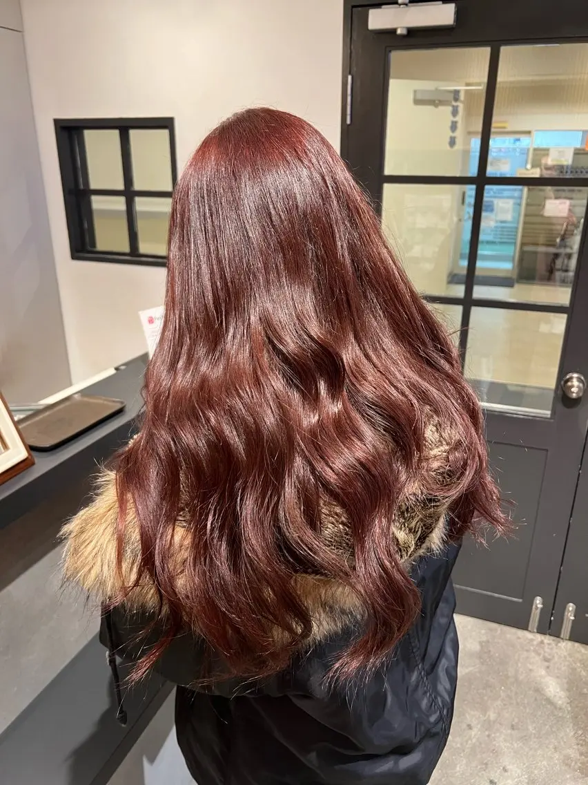 カラー ブラウンカラー ピンクカラー archive アスカのヘアスタイル
