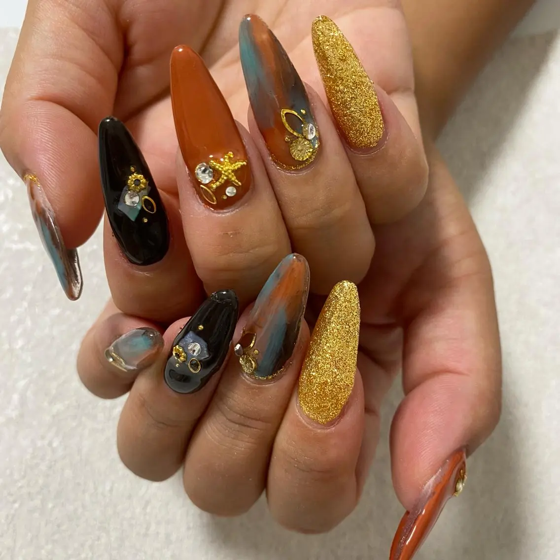 ネイル ニュアンスネイル スカルプネイル ハンドネイル nail l_yukiのネイルデザイン