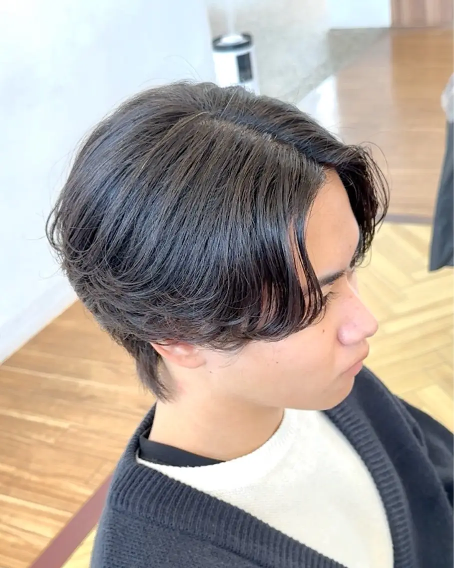 メンズ センターパート ☆★メンズ特化★☆ 川地由麿のヘアスタイル