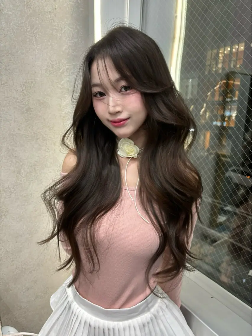 🇰🇷憧れの韓国ヘアへ💕韓国カットの写真