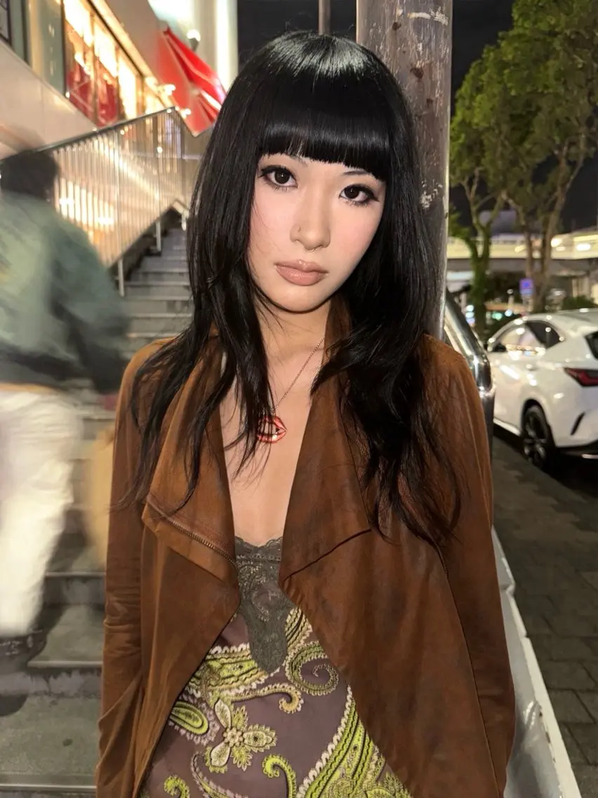 セミロング モードレイヤー/ボブ Rikuのヘアスタイル