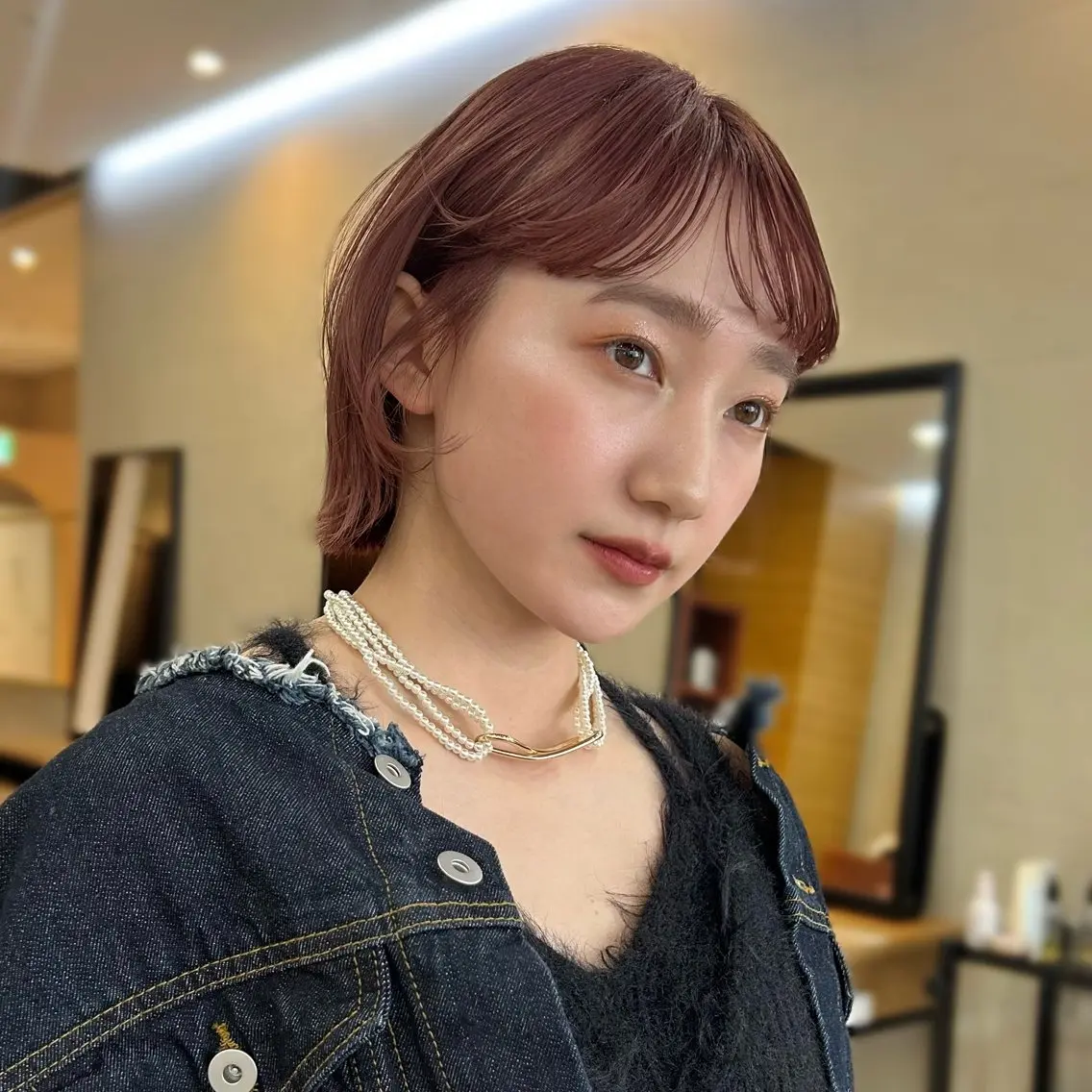ショート カラー ヘアカラー トリートメント 🐢ダブルカラー🐢 透明感/このかのヘアスタイル