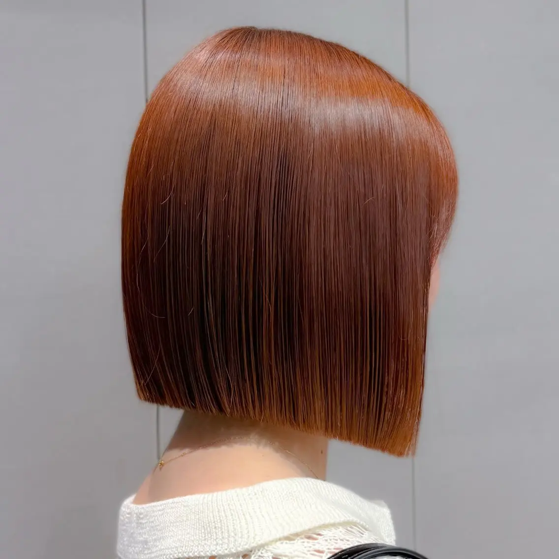 ミディアム カット ヘアカラー 縮毛矯正 トリートメント 🪼ai🪼 topstylistのヘアスタイル