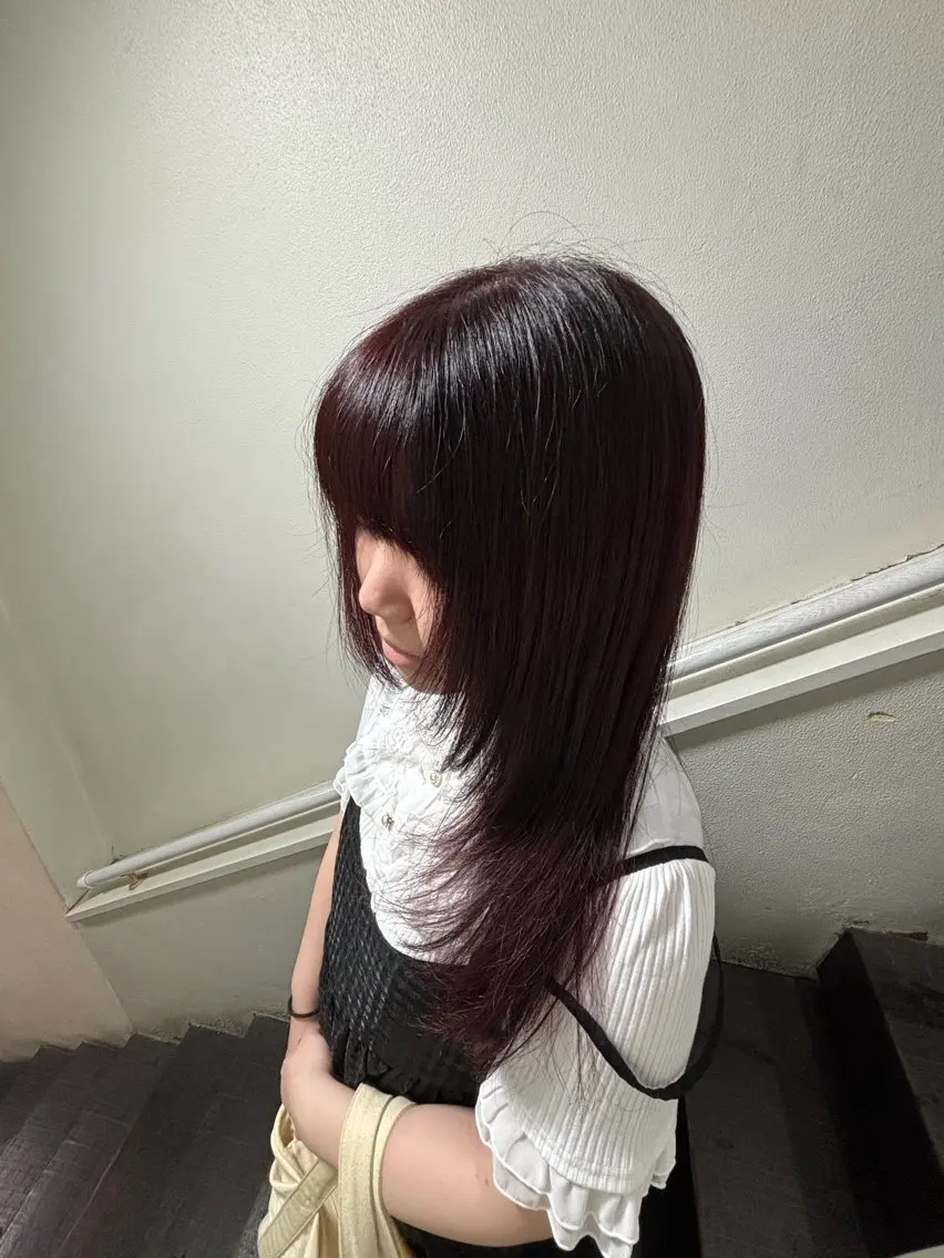 ロング 顔周りカット レイヤーカット カット ヘアカラー トリートメント NOA/トレンドヘア "夏カラー"のヘアスタイル