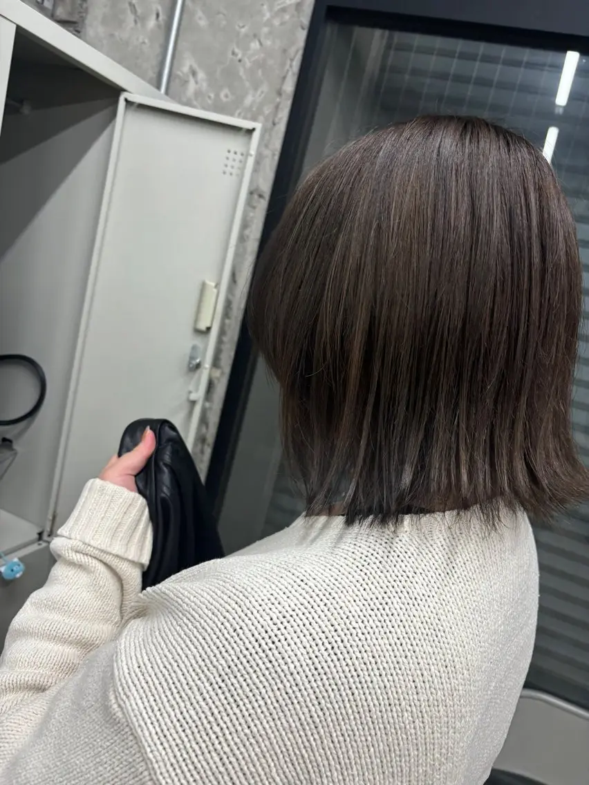 ショート カラー 艶カラー／ナチュラル スタイル/Ayukaのヘアスタイル
