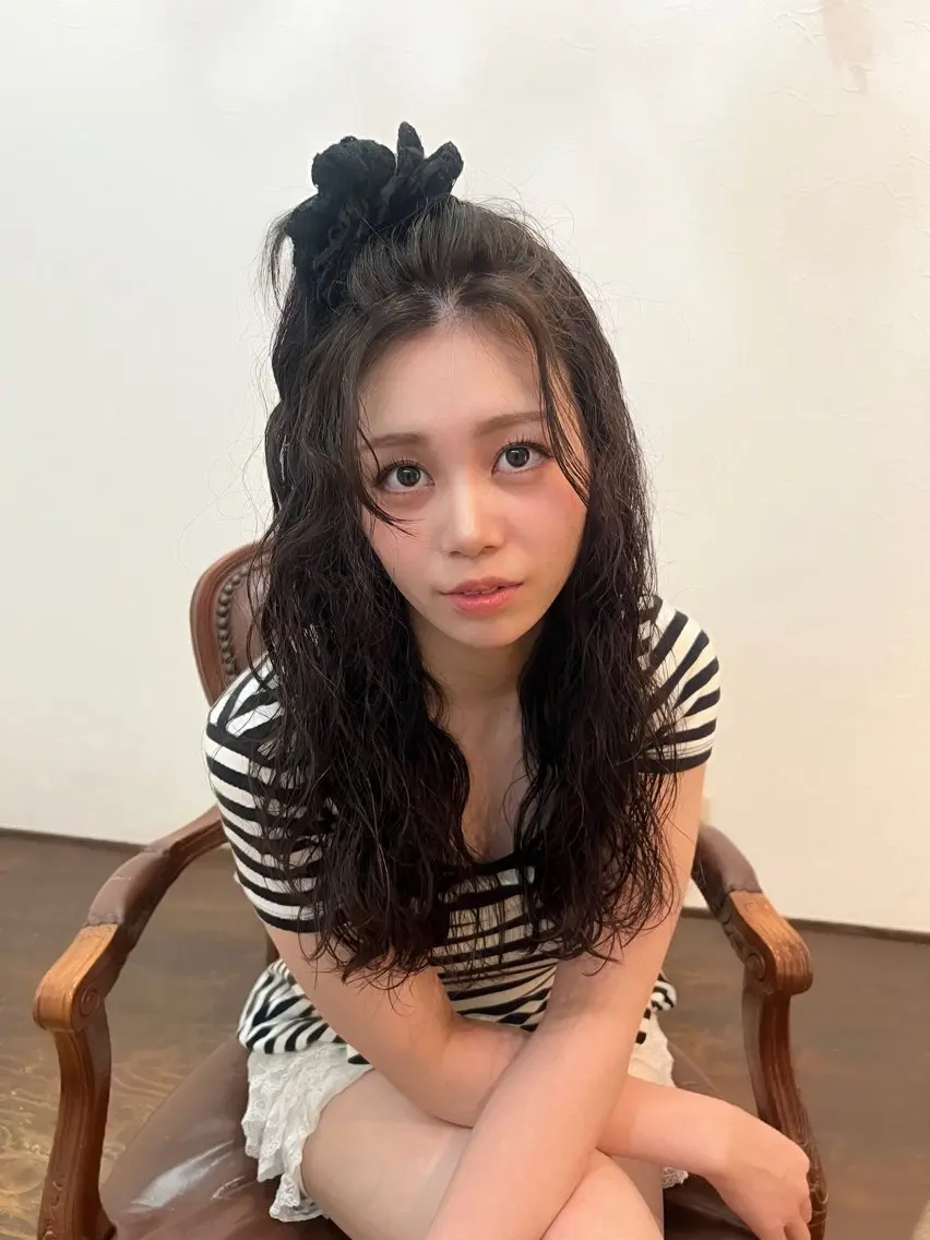 ロング パーマ Iris./ kawai nanaのヘアスタイル