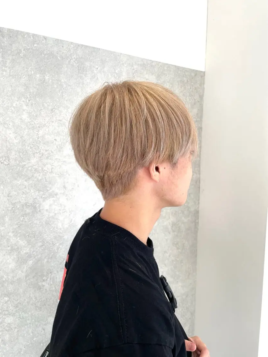 カラー メンズ メンズブリーチ ブリーチ 完全個室マンツーマン サロン☘MAHIROのヘアスタイル