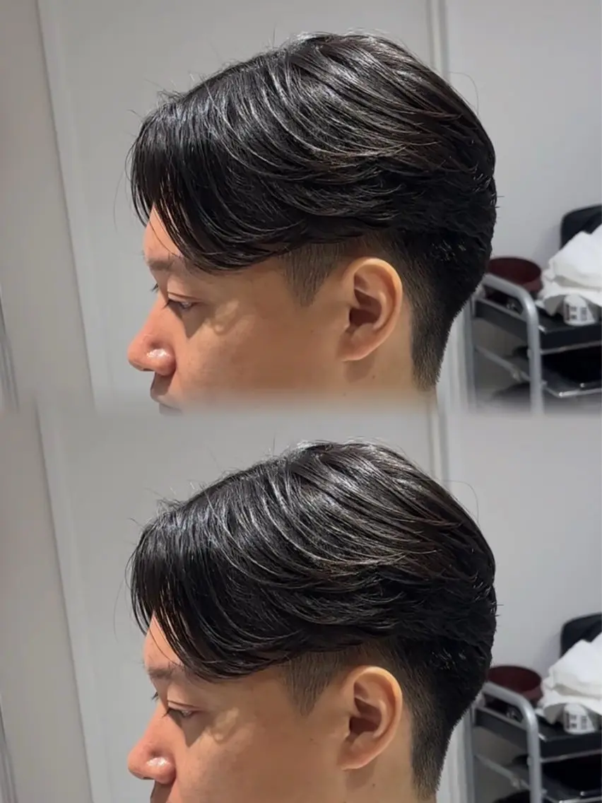 パーマ メンズ カット 縮毛矯正 メンズ特化 RENのヘアスタイル
