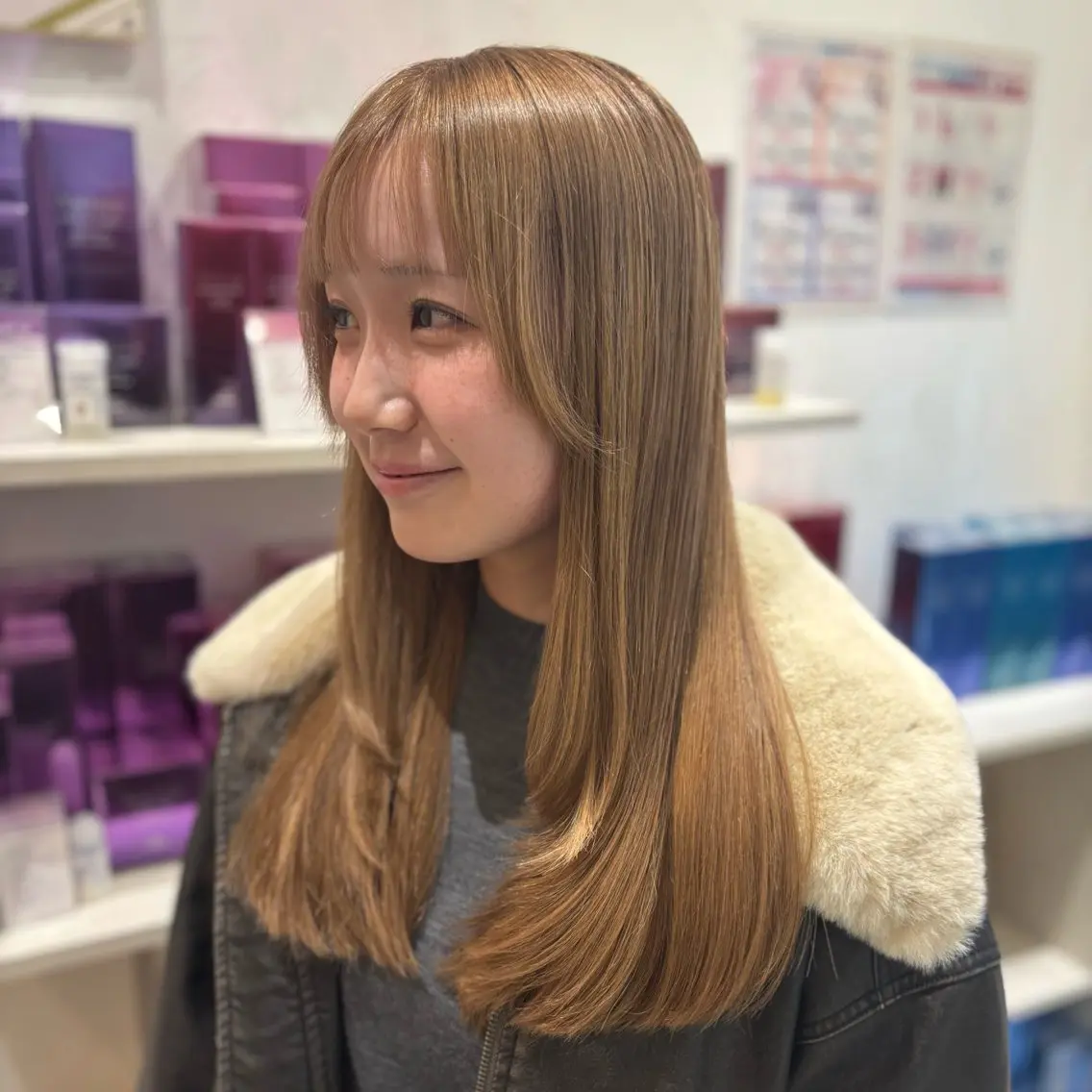 ロング カラー ヘアカラー 🌙Ash中目黒 坪内沙月🌙のヘアスタイル