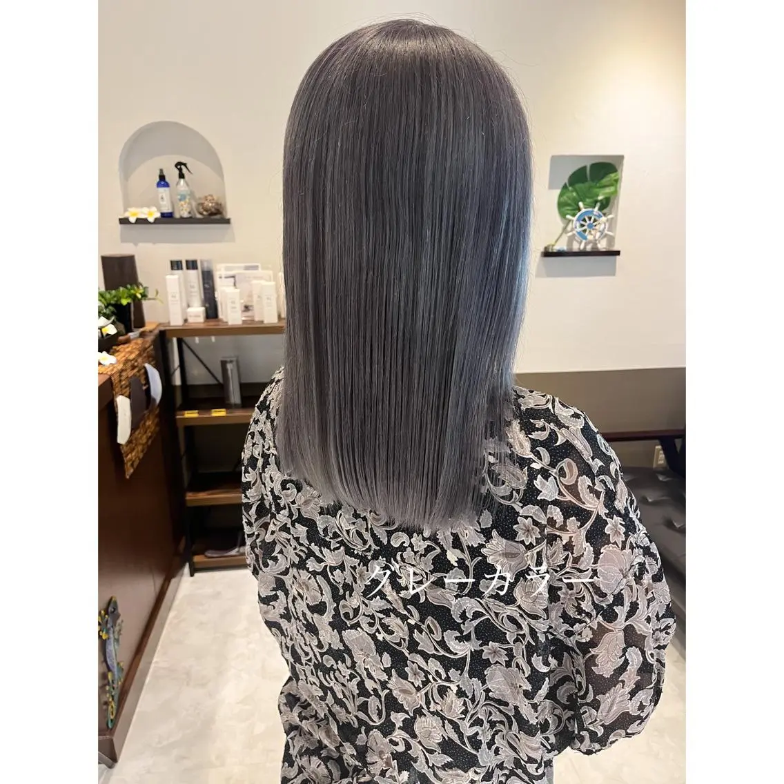 ミディアム カラー 坂井田 浩樹のヘアスタイル