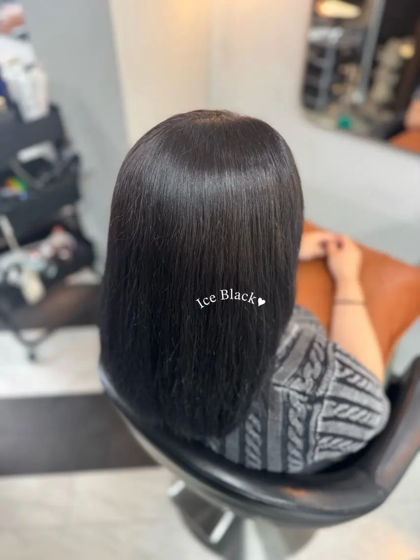 ミディアム カラー ヘアアレンジ 🤍たむら みなみ 銀座🤍のヘアスタイル