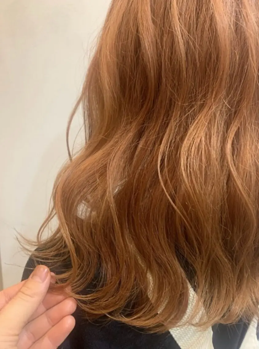 セミロング Kamiya Minamiのヘアスタイル