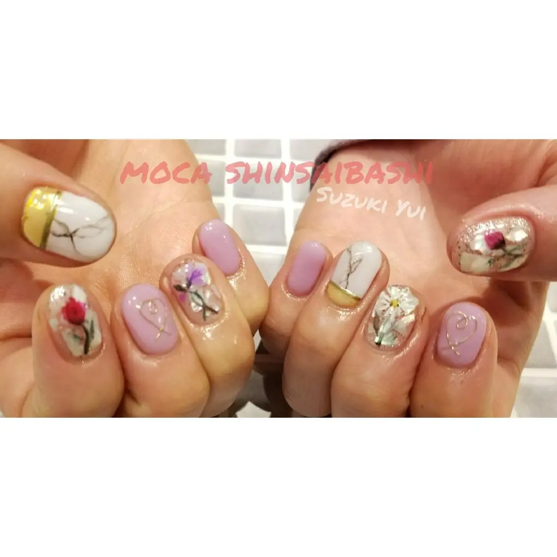 ネイル 鈴木 ゆいのネイルデザイン