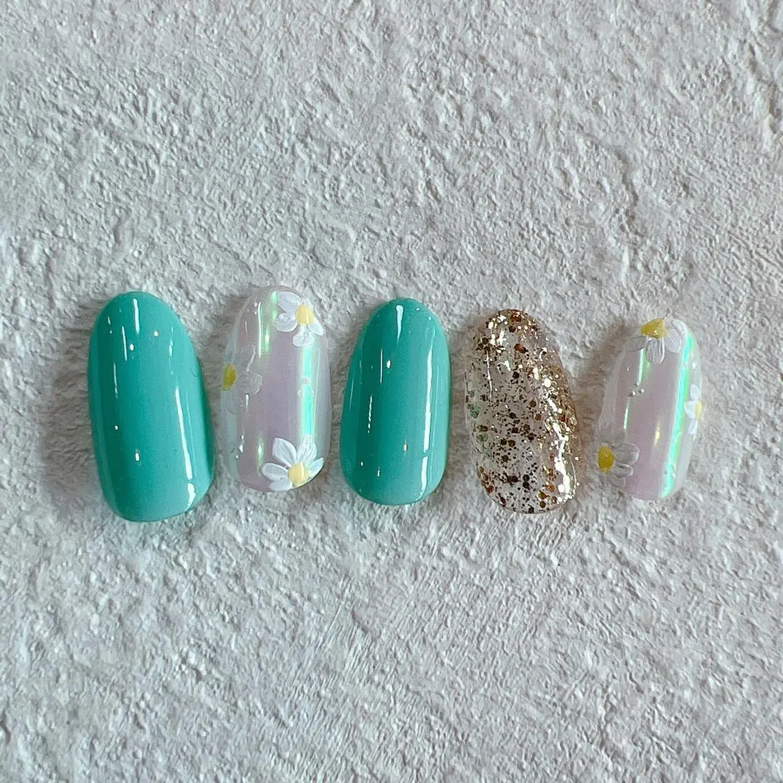 ネイル アートネイル オーロラネイル ジェルネイル 韓国ネイル ニュアンスネイル Nail Mikakoのネイルデザイン