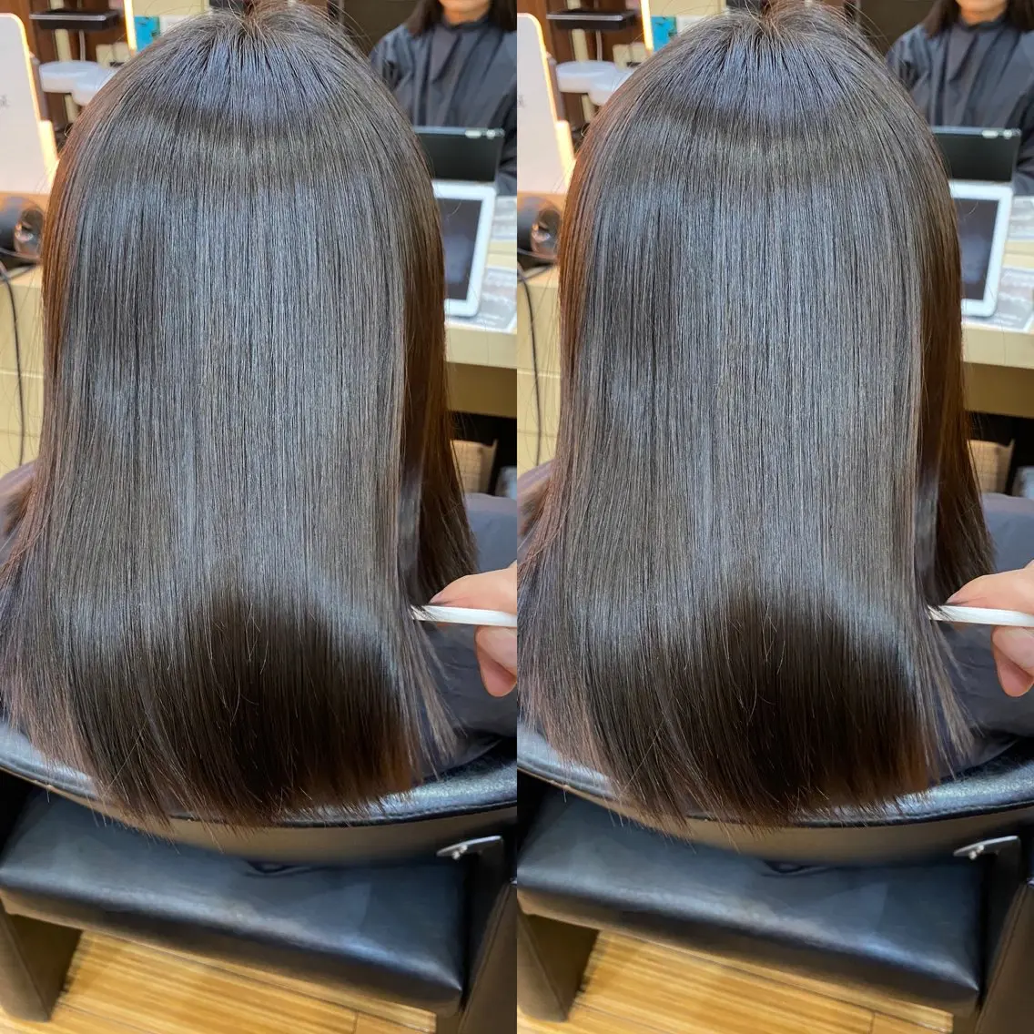セミロング カット トリートメント 髪質改善/浅沼 亮のヘアスタイル