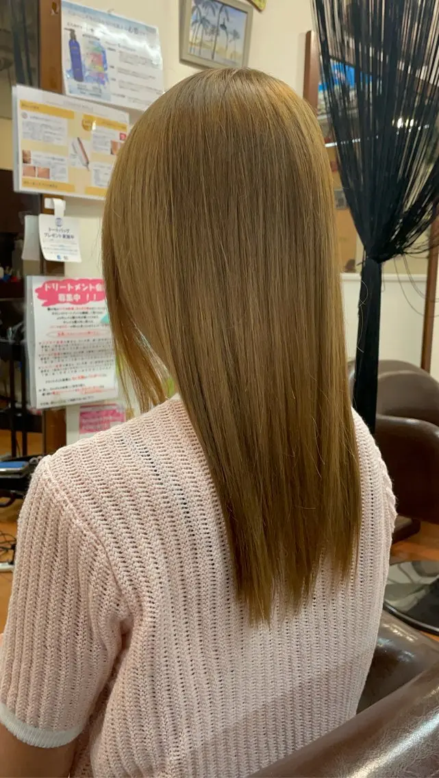 ロング カット トリートメント 吉村幸重🌈髪質改善 /抗がん剤治療カットのヘアスタイル
