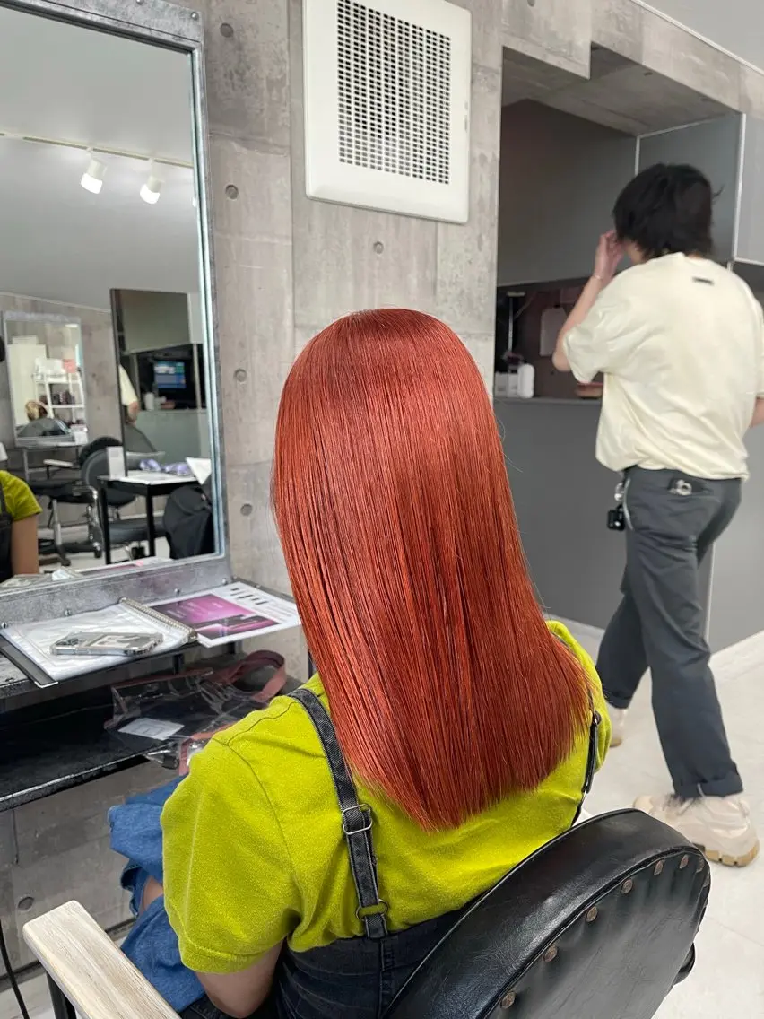 セミロング カラー パーマ ヘアアレンジ メンズ キッズ レイヤーの魔術師 𓍼takumi𓍼のヘアスタイル