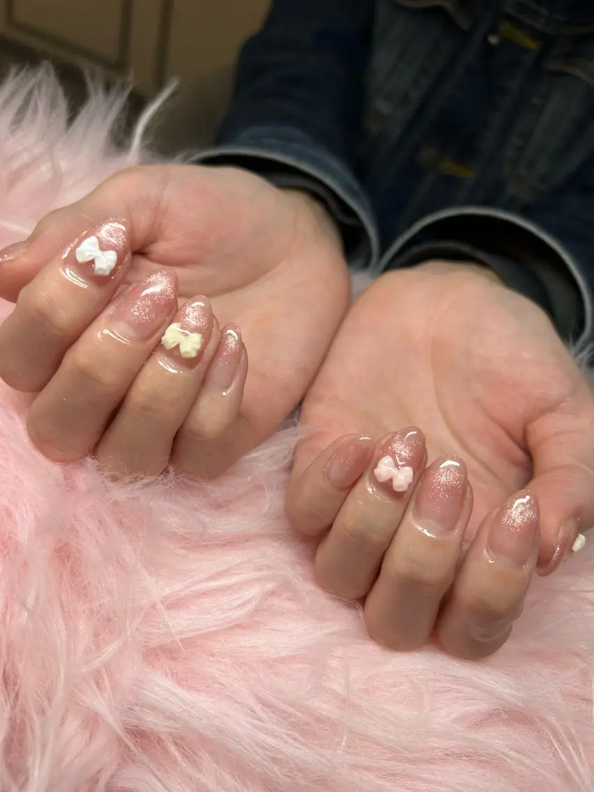 ネイル マグネットネイル ハンドネイル nail salon L.Nのネイルデザイン