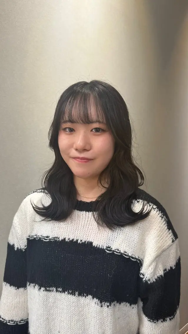 セミロング カラー ヘアカラー トリートメント "Daisy" Rio /大名・天神のヘアスタイル