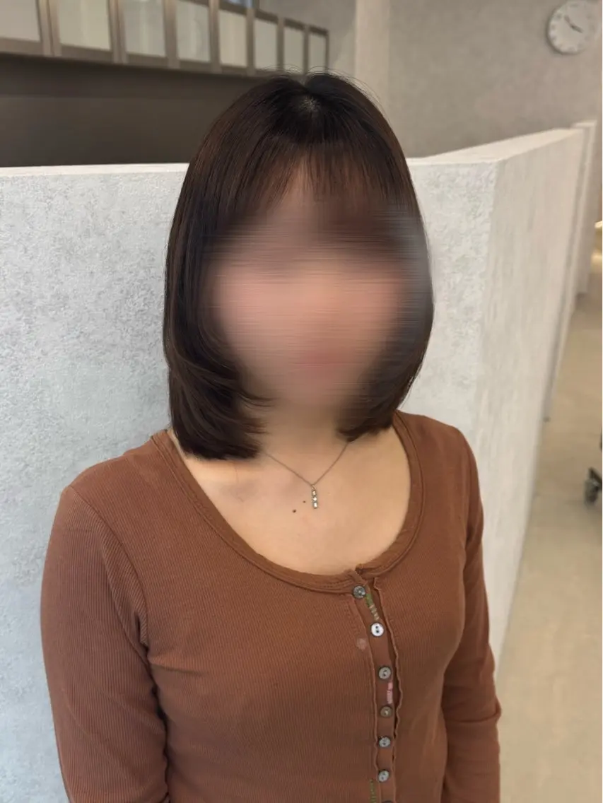 ミディアム ミディアムレイヤー レイヤーカット Nene /Roverのヘアスタイル